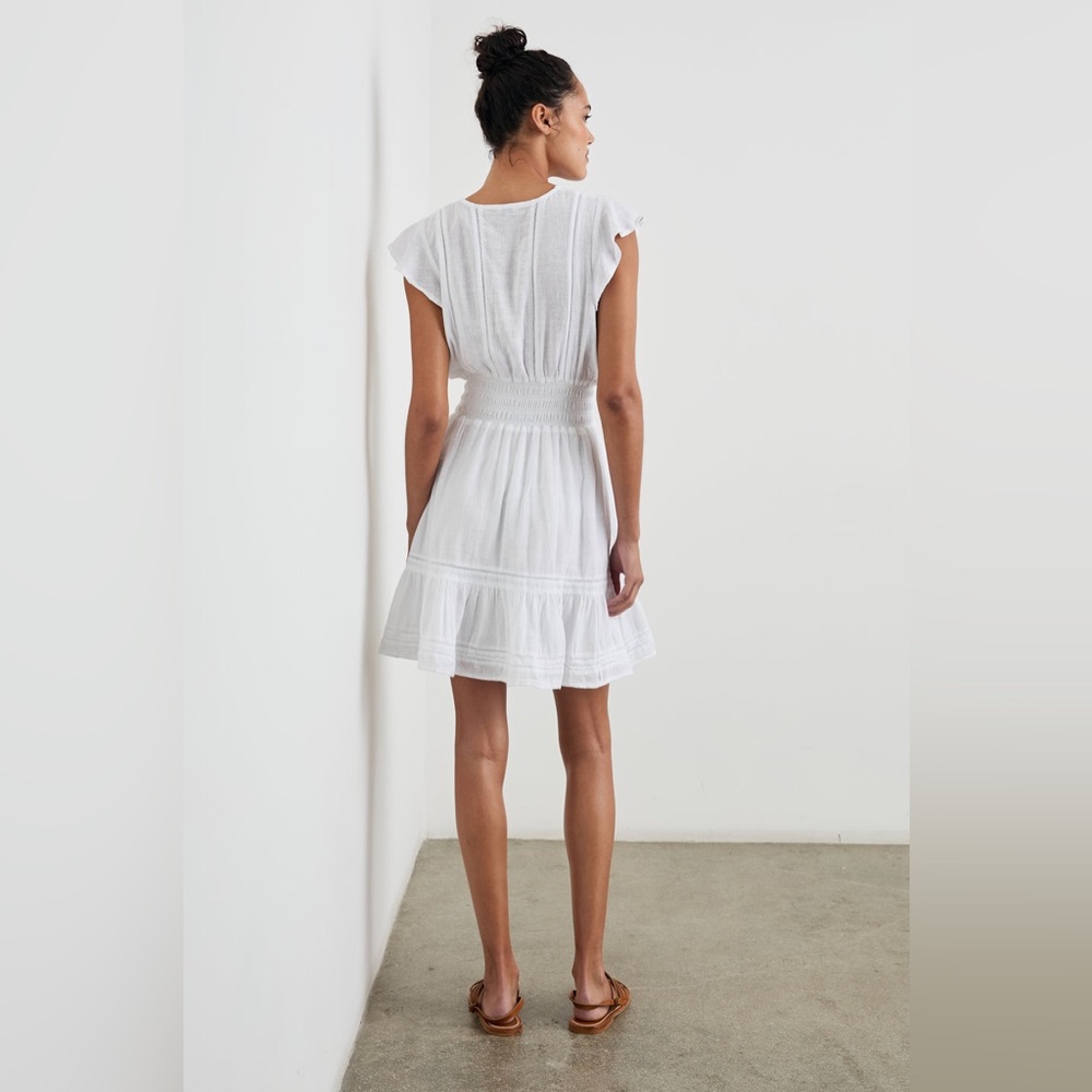 Rails Tara White Lace Detail Dress - Picture 3 of 8